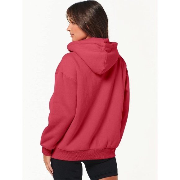 Women's Oversized Zip Up Hoodies Sweatshirts Y2K Clothes Jackets with Pockets - Picture 6 of 9